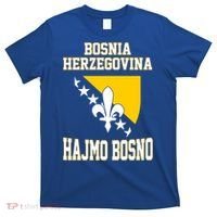 Proud Bosnia Dragon HAJMO BOSNO Country Favorite Cheer Game T-Shirt thumb 0