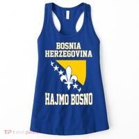 Proud Bosnia Dragon HAJMO BOSNO Country Favorite Cheer Game Women's Tank Top thumb 0