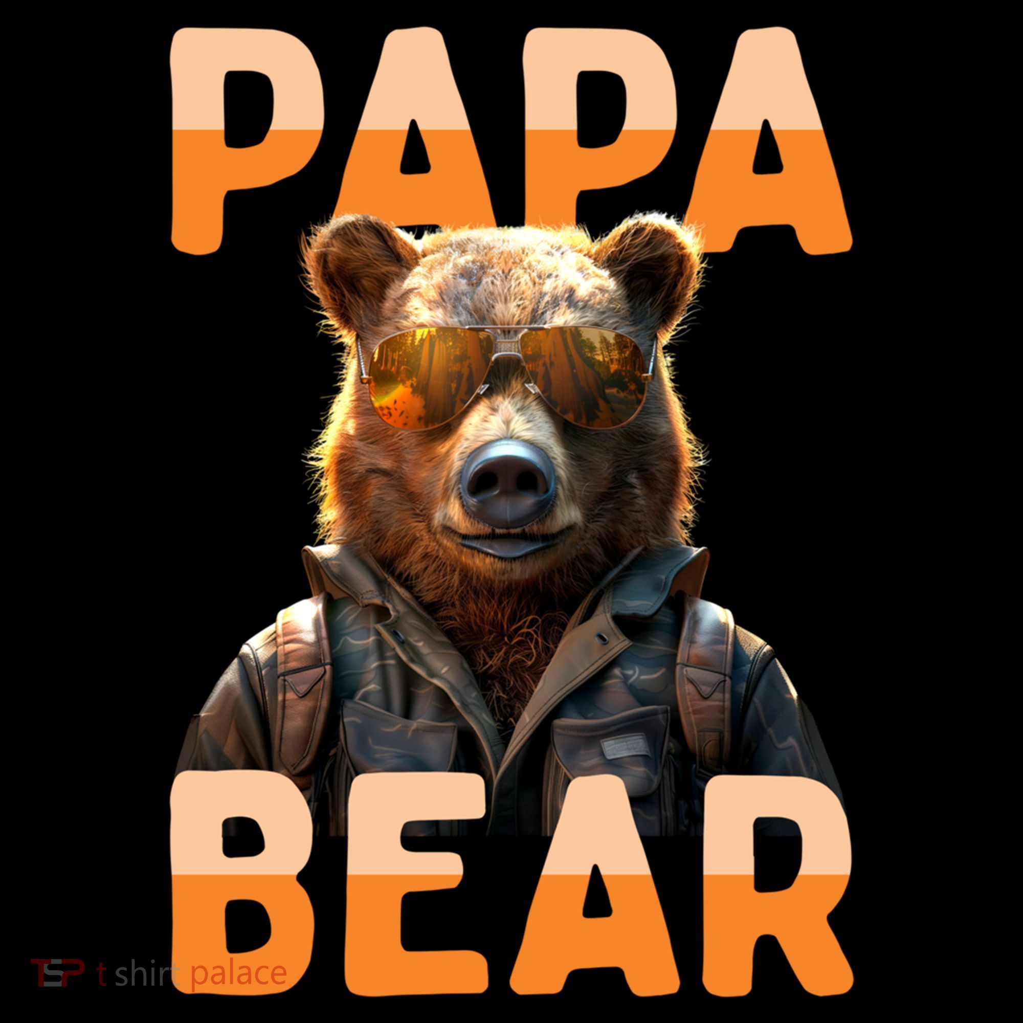 Papa Bear Daddy Bear Dad FatherS Day Grizzly Brown Bears Gift Coffee Mug