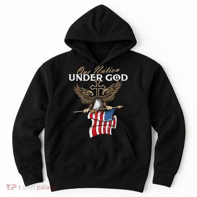Patriotic Bald Eagle Usa American Flag Hoodie