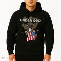 Patriotic Bald Eagle Usa American Flag Hoodie thumb 2