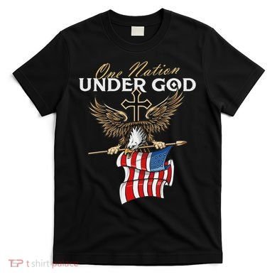 Patriotic Bald Eagle Usa American Flag T-Shirt