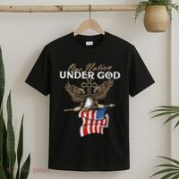 Patriotic Bald Eagle Usa American Flag T-Shirt thumb 2