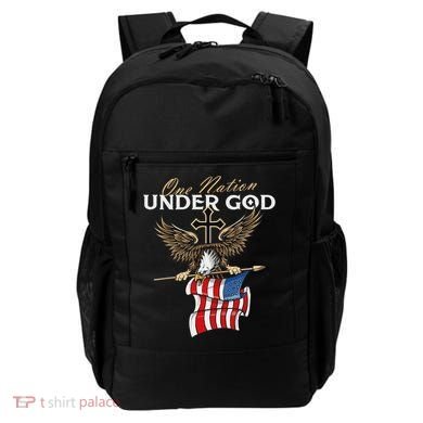 Patriotic Bald Eagle Usa American Flag Backpack