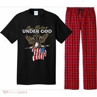 Patriotic Bald Eagle Usa American Flag Pajama Set thumb 0