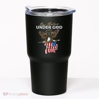 Patriotic Bald Eagle Usa American Flag Tumbler thumb 0