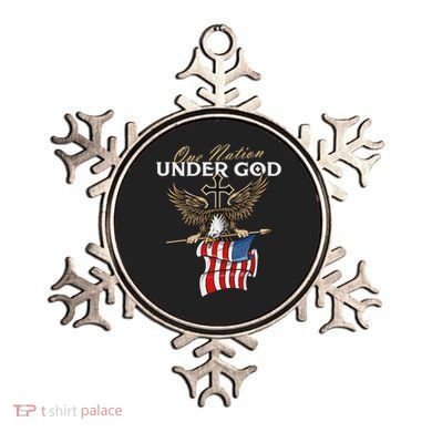Patriotic Bald Eagle Usa American Flag Ornament