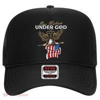 Patriotic Bald Eagle Usa American Flag Hat thumb 0