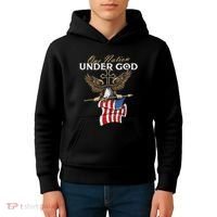 Patriotic Bald Eagle Usa American Flag Kids Hoodie thumb 4
