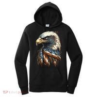 Patriotic Bald Eagle 4th Of July Usa American Flag Women's Hoodie thumb 0