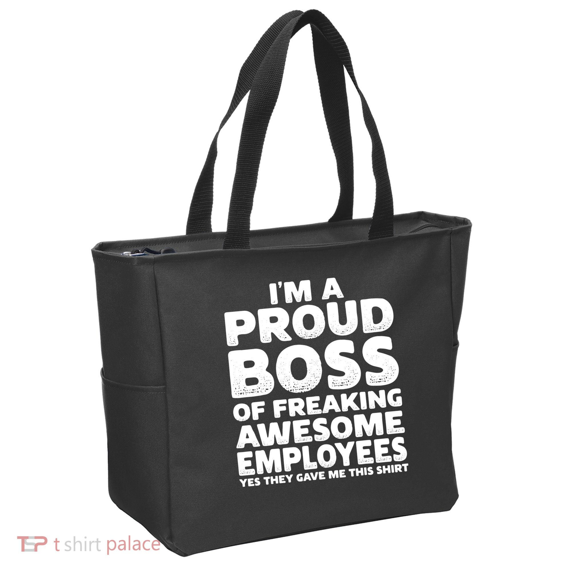Proud Boss Employee Office Boss Day Funny Boss Tote Bag