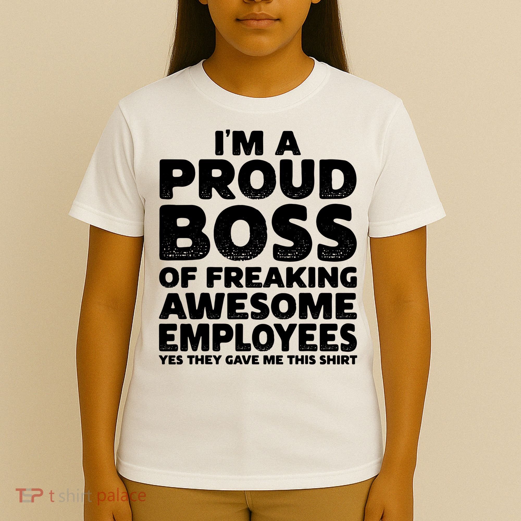 Proud Boss Employee Office Boss Day Funny Boss T-Shirt