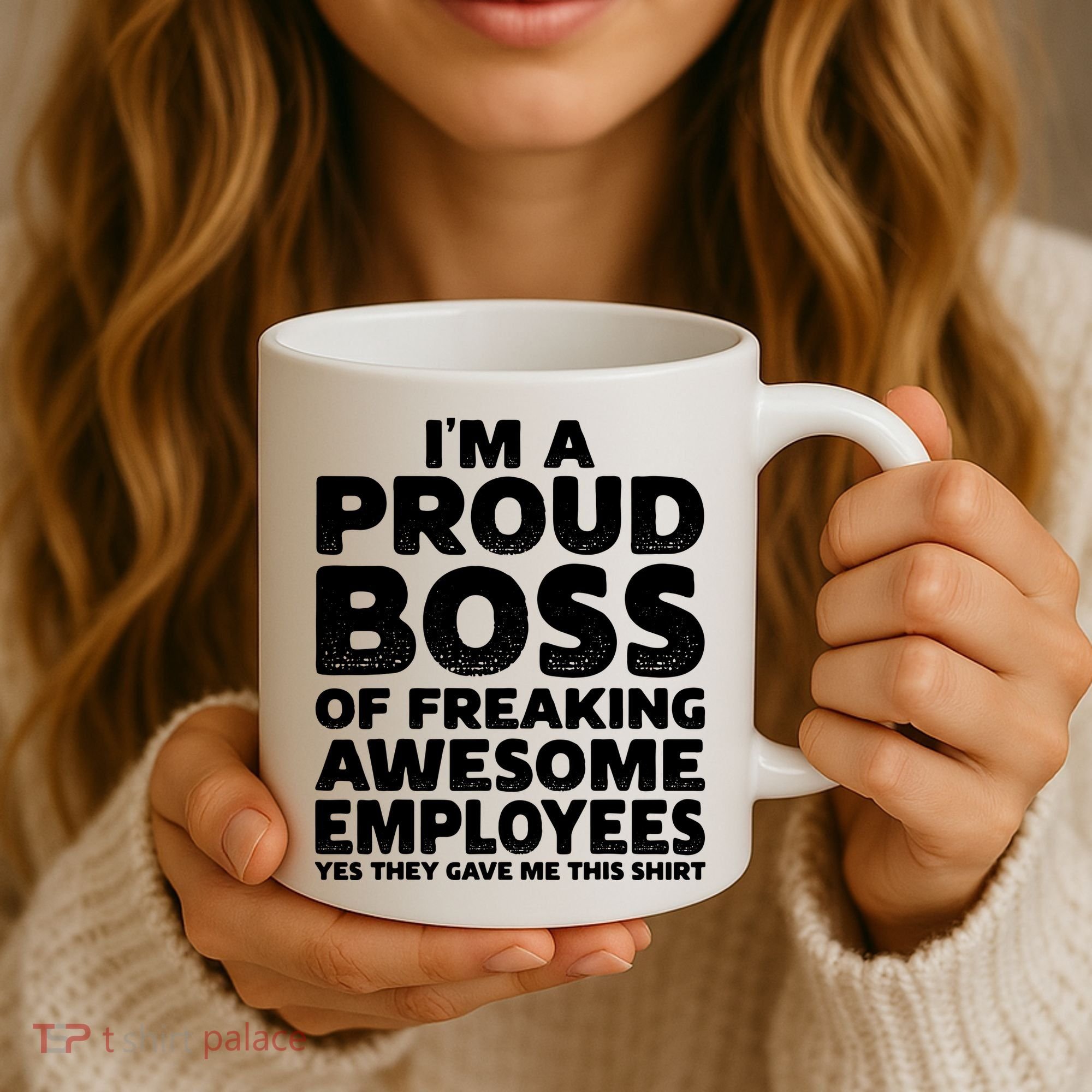 Proud Boss Employee Office Boss Day Funny Boss Coffee Mug