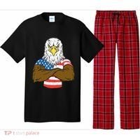 Patriotic Bald Eagle Usa American Flag Pajama Set thumb 0