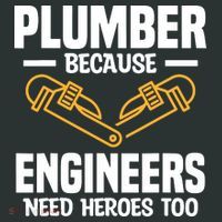 Plumber Because Engineers Need Heroes Too Plumbing Plumbers Toddler T-Shirt thumb 4