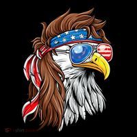 Patriotic Bald Eagle Mullet Usa American Flag 4th Of July Coffee Mug thumb 5