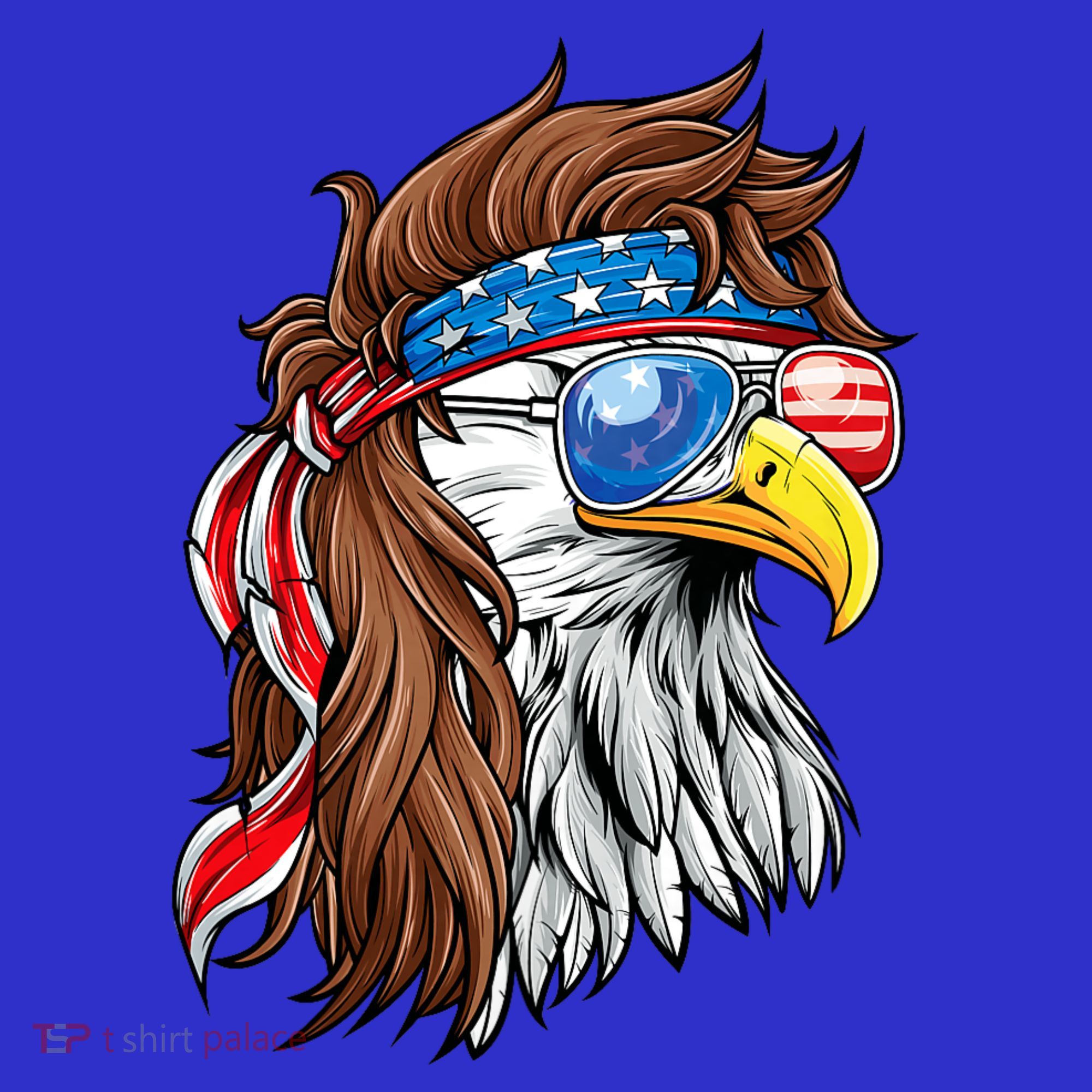Patriotic Bald Eagle Mullet Usa American Flag 4th Of July Tote Bag