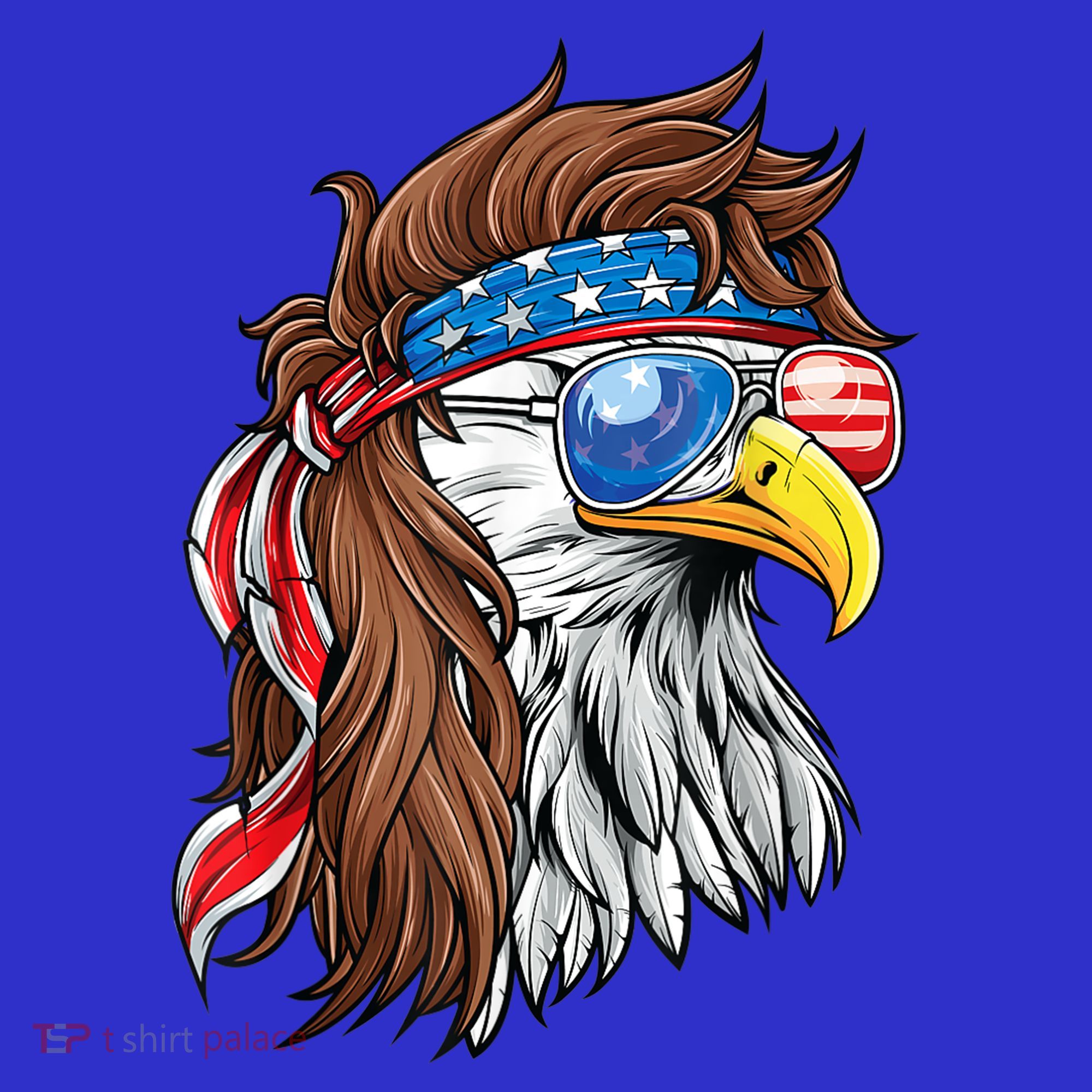 Patriotic Bald Eagle Mullet Usa American Flag 4th Of July Cool Gift Women's Tank Top