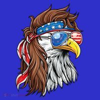 Patriotic Bald Eagle Mullet Usa American Flag 4th Of July Cool Gift Tank Top thumb 6