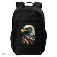 Patriotic Bald Eagle 4th Of JulyMen USA American Flag Backpack thumb 0