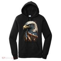 Patriotic Bald Eagle 4th Of JulyMen USA American Flag Women's Hoodie thumb 0