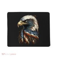 Patriotic Bald Eagle 4th Of JulyMen USA American Flag Mousepad thumb 0