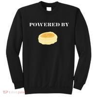 Powered By English Muffins Sweatshirt thumb 0