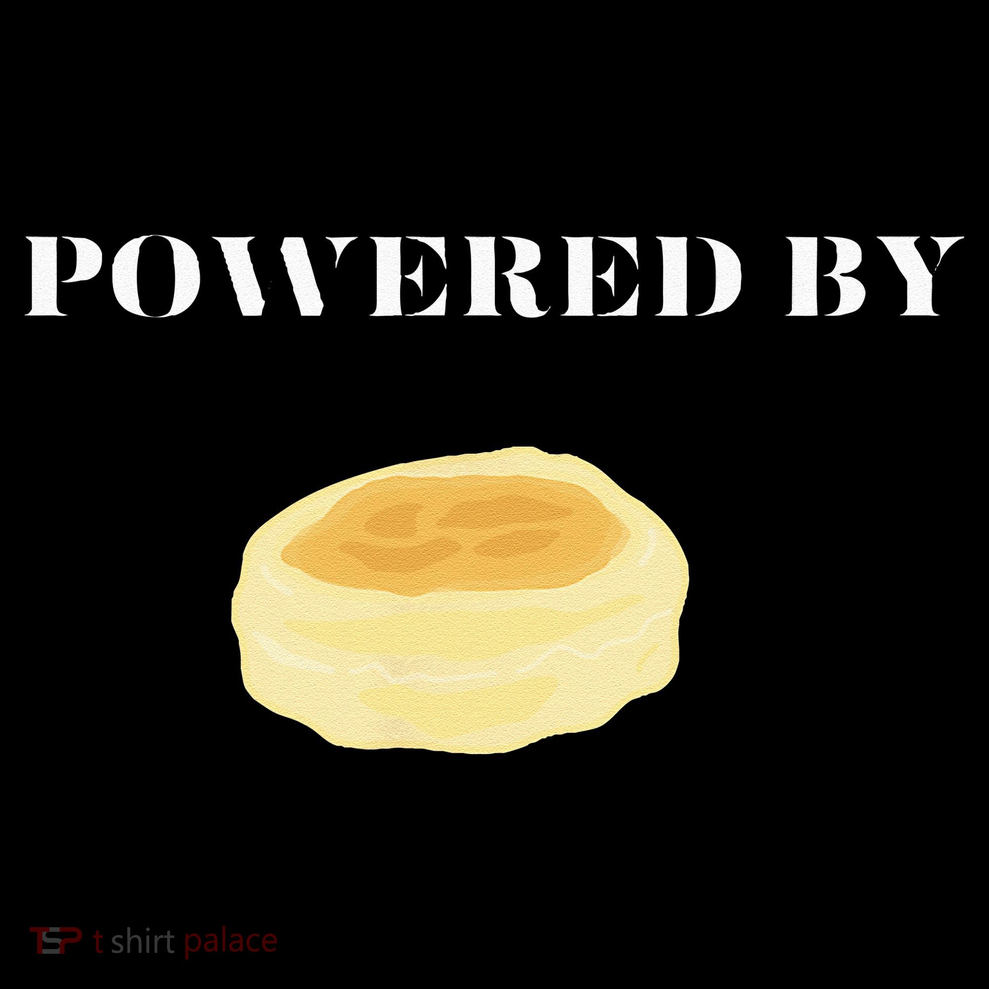 Powered By English Muffins Sustainable Bucket Hat