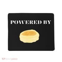 Powered By English Muffins Mousepad thumb 0