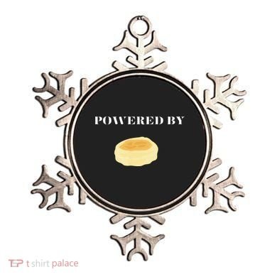 Powered By English Muffins Ornament