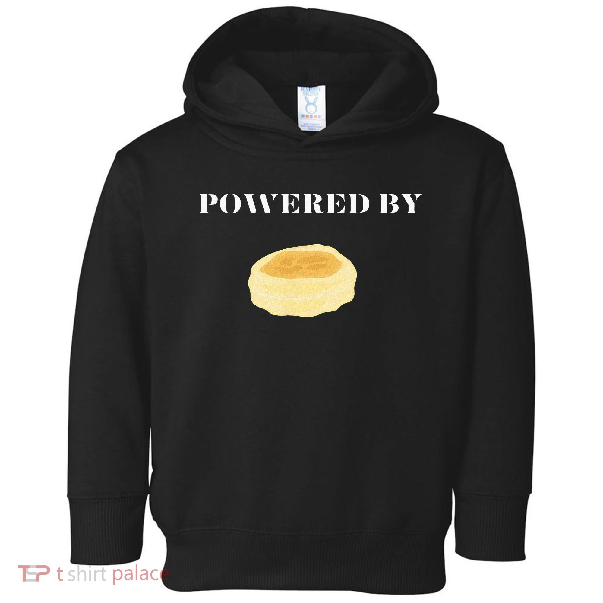 Powered By English Muffins Toddler Hoodie