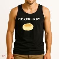 Powered By English Muffins Tank Top thumb 3