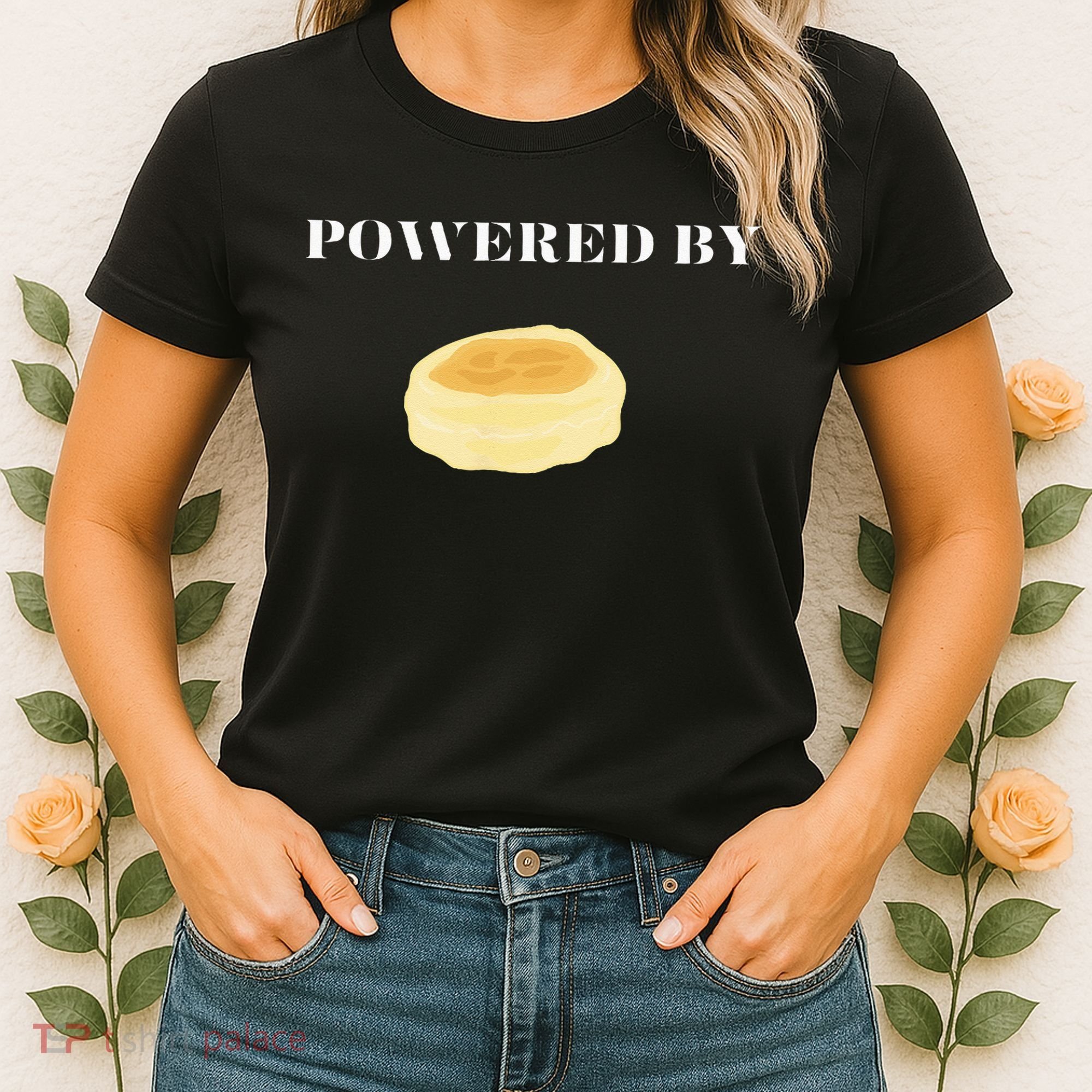 Powered By English Muffins Women's T-Shirt