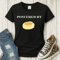 Powered By English Muffins Women's T-Shirt thumb 3