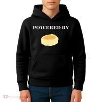 Powered By English Muffins Kids Hoodie thumb 4