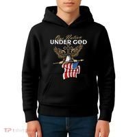 Patriotic Bald Eagle USA American Flag 4th of July Fourth Kids Hoodie thumb 4