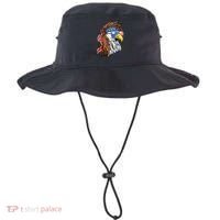 Patriotic Bald Eagle Mullet USA American Flag 4th Of July Bucket Hat thumb 0