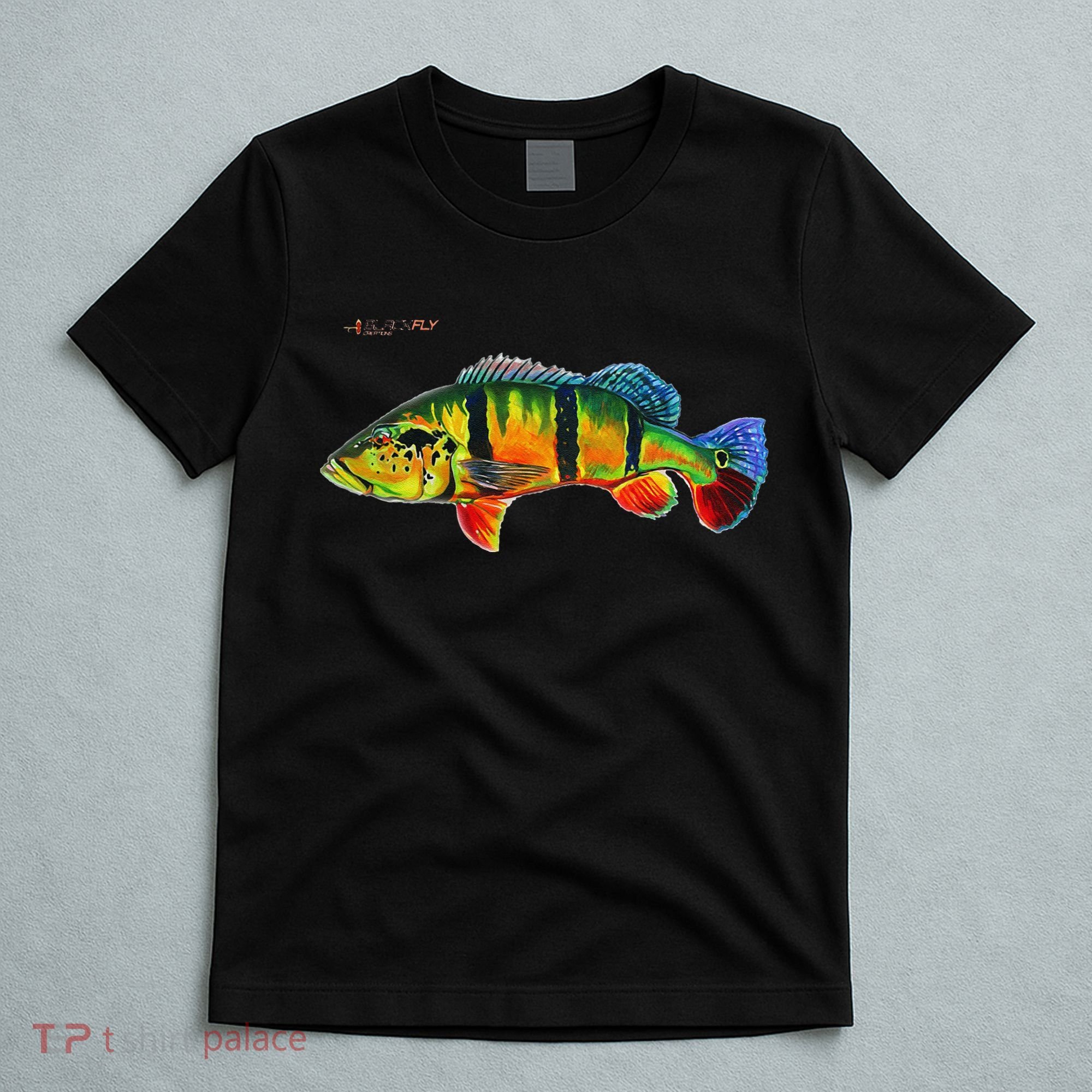 Peacock Bass Fishing Fish & Hoodies By Black Fly T-Shirt