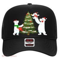 Polar Bear Family With Christmas Tree Hat thumb 0