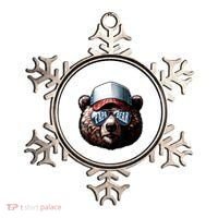 Papa Bear Face Fathers Day Daddy Bear Ornament thumb 0