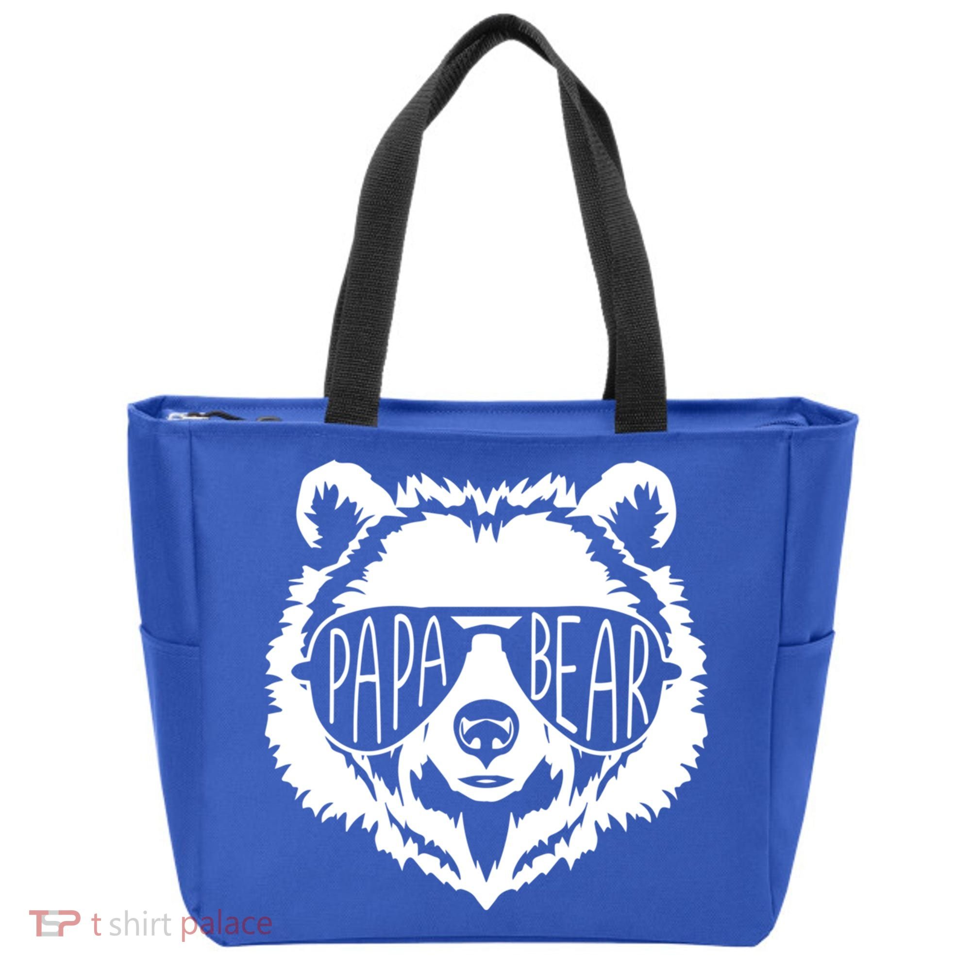 Papa Bear Face With Sunglasses Gift Tote Bag