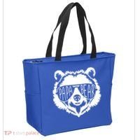 Papa Bear Face With Sunglasses Gift Tote Bag thumb 2
