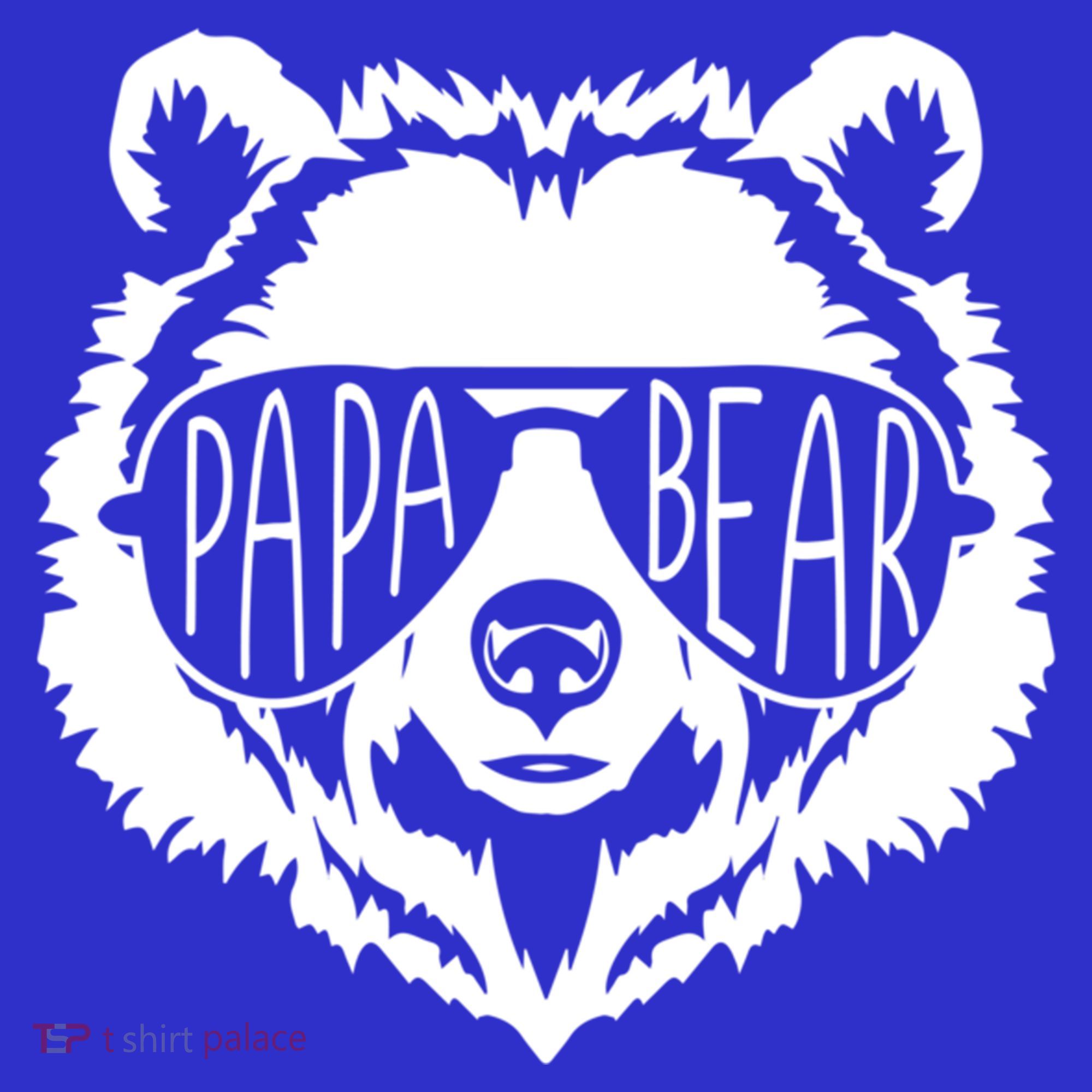 Papa Bear Face With Sunglasses Gift Tote Bag