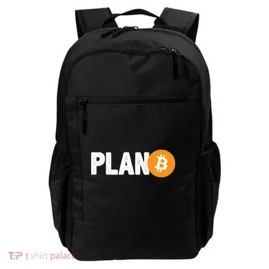 Plan B Funny Bitcoin Backpack