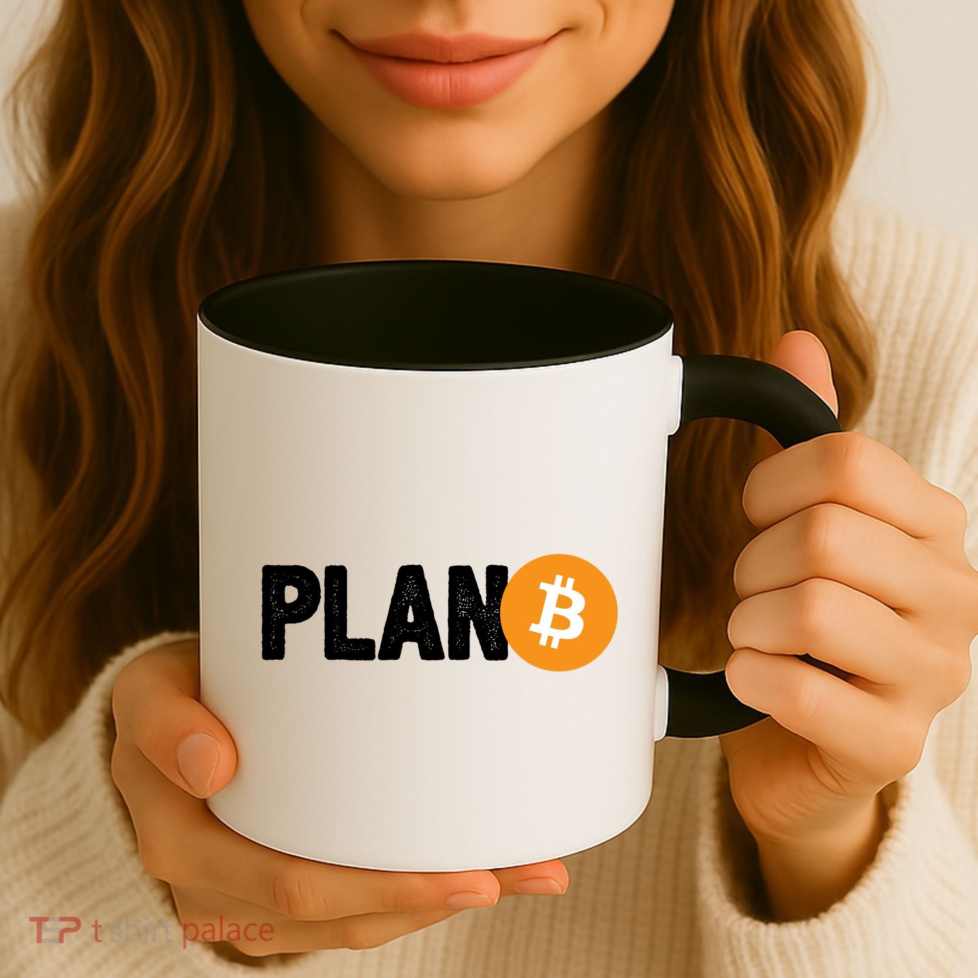Plan B Funny Bitcoin Coffee Mug