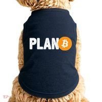 Plan B Funny Bitcoin Doggie Tank thumb 0