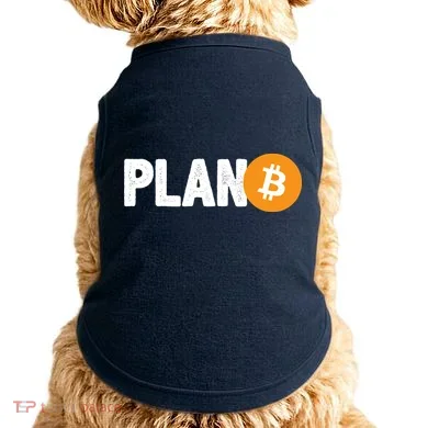 Plan B Funny Bitcoin Doggie Tank
