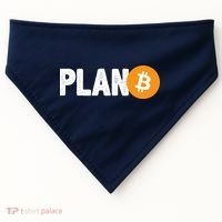 Plan B Funny Bitcoin USA-Made Doggie Bandana thumb 0