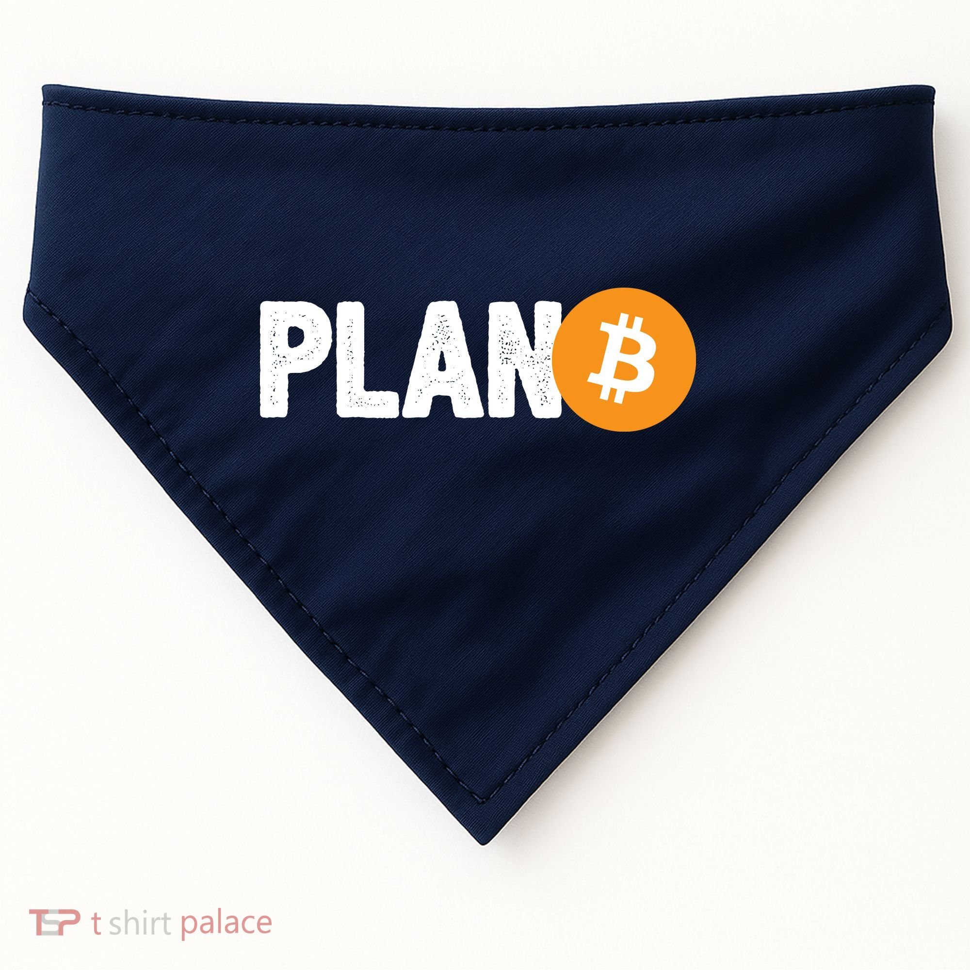 Plan B Funny Bitcoin USA-Made Doggie Bandana