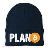 Plan B Funny Bitcoin Beanie thumb 0